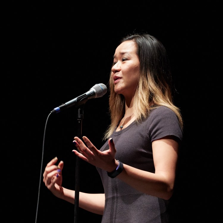 Annie Tan, Kevin Penczak for The Moth, Storyteller, Storytelling, Vincent Chin, Lily Chin, The Moth, The Moth Mainstage